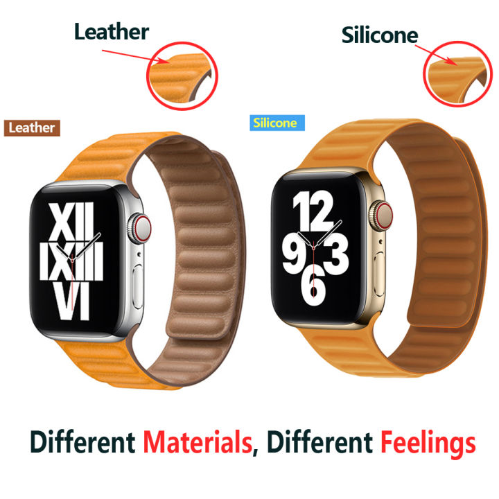 Leather%20Link%20For%20Apple%20Watch%20Band%2046mm%2042%2045mm%2041%2044mm%2040mm%2049mm%20Original%20Magnetic%20Loop%20Bracelet%20iWatch%20Series%2010%20Ultra%202%20Strap%20-%20Image%205