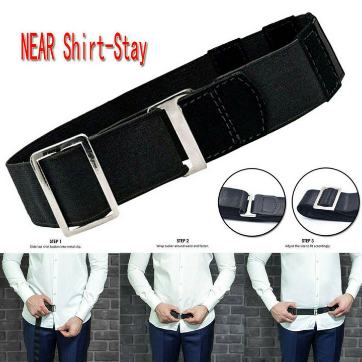 Unisex Adjustable Tuck Shirt-Stay Best Wrist Belt Holder Clothes Accessories
