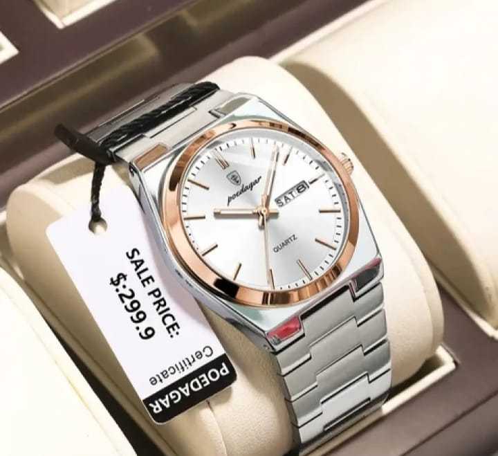POEDAGAR%20930%20Men's%20New%20Luxury%20Luminous%20Date%20Week%20Stainless%20Steel%20Quartz%20Watch%20For%20Men%20-%20Image%202