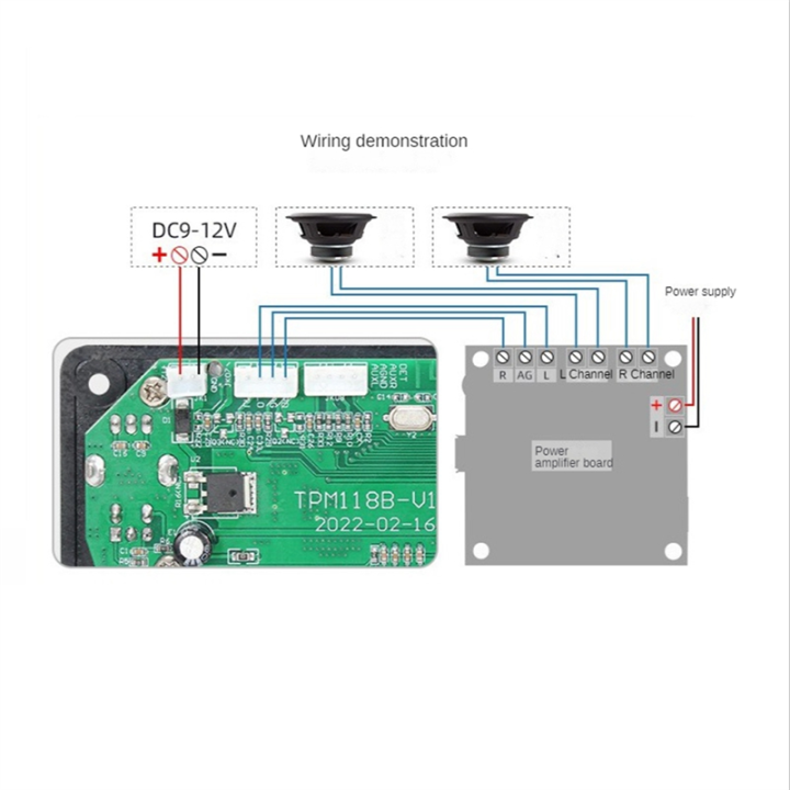 TPM118B%20Digital%20Audio%20Player%20MP3%20Decoder%20Board%20High%20Quality%20Portable%20MP3%20Player%20Module%20with%20Bluetooth%20and%20FM%20Radio%20-%20Image%208