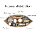 【Lejia】EverToner Felt Insert Fits For Longchamp Handbag Liner Bag Organize Cosmetic Bag Felt Cloth Makeup Bag Support Handbag lining Insert Purse Bags.