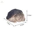 Little Snapping Turtle Statue Collectable for Bookshelf Tea House Cabinet. 
