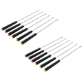 Barbecue Skewers with Handle,Grill Fork for BBQ Camping Cookware Campfire Grill Cooking, Camping Stove BBQ Tools.