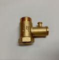 Safety Valve 1/2 inch Geyser/Water Dispenser Safety Valve, Brass safety valve, Pressure relief valve for Water Heater / Geyser. 