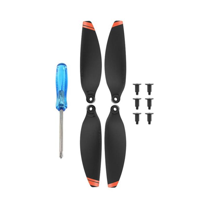 8 Stuks Propellers Met Schroeven Voor DJI Mavic Mini 1 / Mini 2 / Mini SE - Zilver