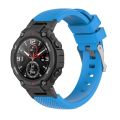For Amazfit T-Rex / T-Rex Pro / Ares Twill Silicone Watch Band. 