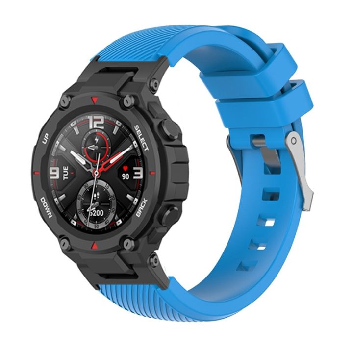 For Amazfit T-Rex / T-Rex Pro / Ares Twill Silicone Watch Band
