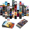 50Pcs Vintage Music Album Wall Collages Aesthetic Kit Postcards Dorm Room Decor Hiphop Art Pictures Posters Musical Post Cards.