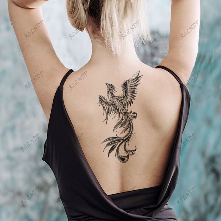 Waterproof%20Temporary%20Tattoo%20Sticker%20Phoenix%20Feather%20Dragon%20Eagle%20Hand%20Back%20Arm%20Flash%20Tatoo%20Tatto%20for%20Woman%20Men%20-%20Image%203