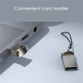 2X Mini TF Card Reader USB Computer Card Reader TF Card Memory Reader Adapter with LED Indicator for Computer Car Audio. 