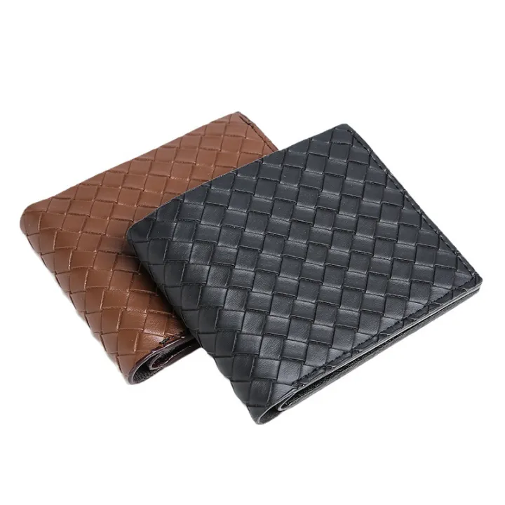 Woven%20Wallet%20Casual%20Premium%20Folding%20Thin%20Card%20Bag%20Money%20One%20Piece%20Men's%20Leather%20Clip%20-%20Image%204