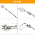 Universal Automotive Maintenance Inspection Mirror Folding Telescopic Reflector Welding Chassis Inspection Mirror Hand Tool 50Mm. 