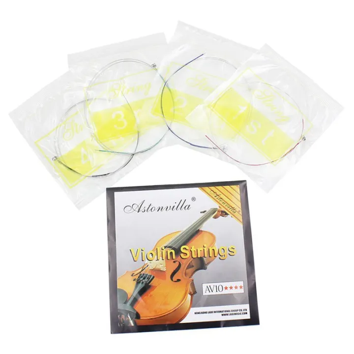 4Pcs%20a%20Set%20of%20Violin%20Strings%20E-A-D-G%20Core%20Steel+Nickel%20Wound%20Exquisite%20Stringed%20&%201x%20Violin%20Finger%20Guide%20/Fingerboard%20Sticker%20Fret%20Guide%20Label%20Finger%20Chart%20for%20Size%204/4%20-%20Image%206