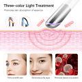 Hot Compress Eye Massage Pen Constant Temperature Heating Vibration Eye Skin Beauty Massager Dark Circles Removal USB Charging. 