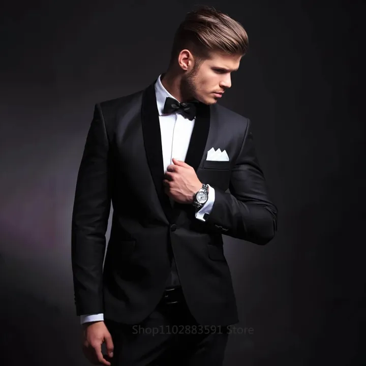 Fashion%20Men%20Suits%20Black%20Classic%20Shawl%20Lapel%20Single%20Button%20Blazer%20Business%20Casual%20Wedding%20Groom%20Tuxedo%202%20Piece%20Male%20Suit%20Slim%20Fit%20-%20Image%203