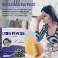 Eye Patches Blueberry Lutein Eye Patch For Dry Eyes Cold Compress Eye Protection Patch Non-Irritating Eye Care Reliever. 