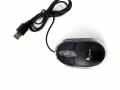 A.TECH Optical Wired USB Mouse - Black - Mouse. 