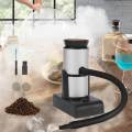 Portable Foods Cocktail Wind Adjustable 2 AA Batteries Operated Smoke Infuser Machine.