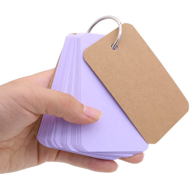 300%20Pcs%20Flash%20Cards%20With%20Binder%20Rings,6-Pack%202.2%20X%203.5%20Inch%206%20Colors%20Study%20Cards,Memo%20Scratch%20Pads/Index%20Card/Note%20Card%20-%20Image%206