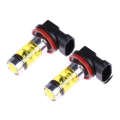 2 X High  Led Lights 100W H8 H11 Yellow Fog Light 2828 20Led Headlight Lamp. 
