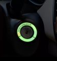 Car Ignition Switch Cover Luminous Key Ring Hole Cover Sticker. 