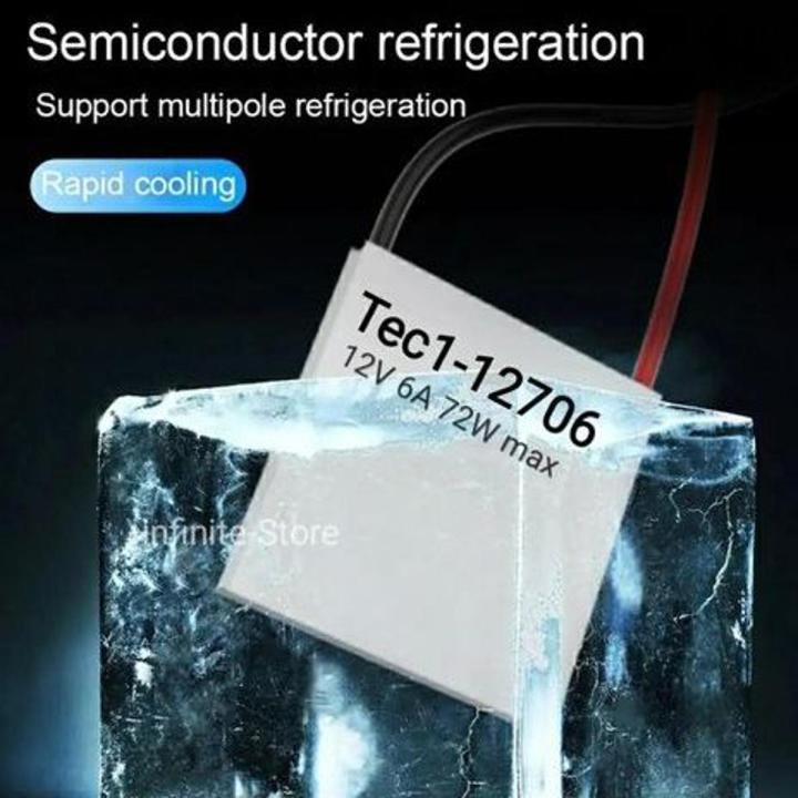 Tec1-12706 Semiconductor Refrigerator Thermoelectric Cooler Peltier
