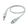 50cm Mini / Micro USB - 3.5mm Aux Audio Cable 5Pin Mini USB B Male to 3.5mm Aux Male Jack Audio Wire. 