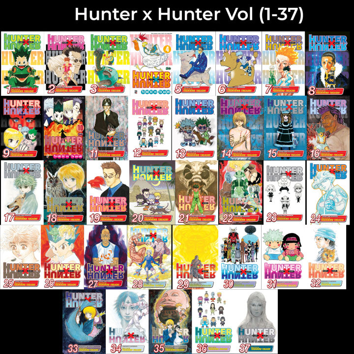 Hunter x Hunter Volume (1-37) full set #37 Books Paperback Manga | MH Shop