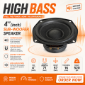 4 Inch Heavy Ultra Sound Multimedia Audio Sub-Woofer. 