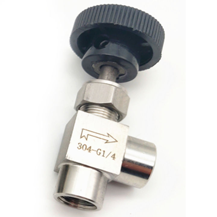 Needle%20Valve%20Adjustable%20Needle%20Valve%201/4%20Inch%20Right%20Angle%20Female%20Thread%20BSP%20SS304%20for%20Water%20Gas%20-%20Image%203