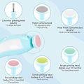 Safe Electric Baby Nail Trimmer - 6-in-1 Newborn Manicure Set & Infant Nail File Kit with LED Light & Whisper Quiet Motor | Professional Baby Grooming Care Set for Fingernails & Toenails High Quality Portable Battery Operated Nail Cutter for Kids & Adults. 