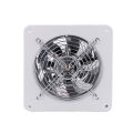 Facilitating your life 4/6/8 Inch White Shell Stainless Steel Fan Blade High-speed Silent Exhaust Fan 2800 (r/min).