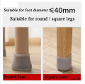 4 Pcs Square Chair Leg Caps – Anti-Slip Furniture Floor Protectors-Chair Leg Cover. 