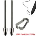 Pencil Nib for Samsung Galaxy Tab S7/S8/S9+ S23 Note20 Titanium Alloy Touch Stylus S Pen Tip Wear Resistant Tweezers Tool Set. 