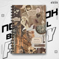 Notebook Vintage Theme Journal Cover Ai Version Design Artiqulate Journal Writing Pad K600. 