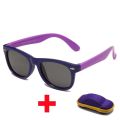 Baby Silicone Sunglasses with Glasses Box Boys Girls Outdoor Goggles Sun Glasses AC Lens Safety Glasses and Cases Gift for Kids.