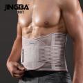 JINGBA SUPPORT Orthopedic Corset Back Support Belt Men Back Brace Belt Fajas Lumbares Ortopedicas Protection Spine Support Belt.