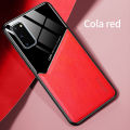 【3C VictoryEagle】for Samsung S20 case texture car magnetic Holder back cover soft silicon shockproof case cover.