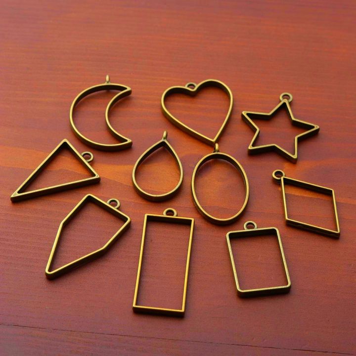 10pcs/Set%20Geometric%20Bezel%20Hollow%20Base%20Open%20UV%20Resin%20Crafts%20Blank%20Frame%20Charms%20Pendants%20DIY%20Earrings%20Necklace%20Jewelry%20Making%20-%20Image%206
