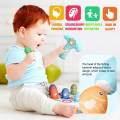 Baby Fishing Toys Montessori Educational for 1 Years Old,Soft Plush Fishing Game Toys for Baby Boys Girls Shape Sorting Matching Toys for Toddlers 6 12 Months+.