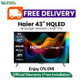 Haier 43 Inch HQLED 4K Google TV | H43P7 Pro | Free Delivery. 