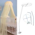 Universal Mosquito Crib Netting Holder Summer Baby Mosquito Net Stand Crib Netting Canopy Holder Removable Baby Bed Support Tent.
