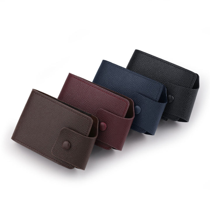 Durable%20Leather%20wallets%20Sleek%20Multifunctional%20Compact%20Card%20holder%20wallet%20Stylish%20Trendy%20Mini%20change%20purse%20for%20use%20Travel%20essential%20Gift%20for%20him/her%20Business%20card%20organizer%20Suitable%20for%20both%20men%20and%20-%20Image%206