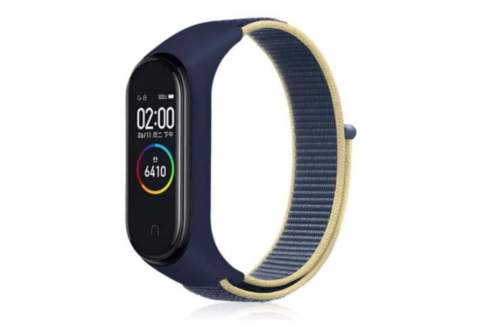 Mi%20Band%203,%204,%205,%206%20Nylon%20Fabric%20Sport%20Strap%20with%20Hook-and-Loop%20Fastener,%20Comfortable%20Silicone%20Wristband%20for%20Daily%20Wear%20-%20Image%2010