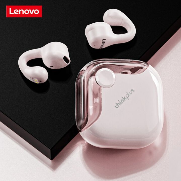 Lenovo XT61 Wireless Headphones with Mics,HiFi Sound Quality,Innovative 3D Design Ear Clip,Best Gifts For Man Women