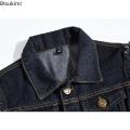 2024 Men's Fashion Jeans Sleeveless Jacket Vest Male Black Blue Denim Jeans Vest Man Cowboy Outdoors Waistcoat Mens Jacket Vest BunnyGarden.