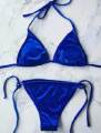 Fashionable Blue Color Stylish Beachwear Bikini For Girls And Women One Piece - Bikini Set.