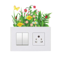 Switch Board Sticker Floral Stickers Wall Stickers Light Switch Sticker. 
