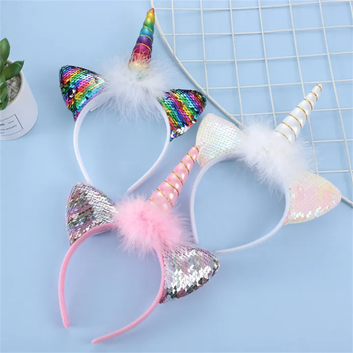 Unicorn%20Headband%20Hair%20Accessories%20Cartoon%20Unicorn%20Headband%20Rainbow%20Unicorn%20Theme%20Party%20Decoration%20LED%20Light%20Unicorn%20Headband%20Kids%20Girl%20Birthday%20Headwear%20-%20Image%202