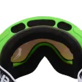 OUTERDO Ski Goggles Snowboard Skate Goggles Snowmobile UV Proof Anti-fog Double Lens Wide Vision Green(null). 